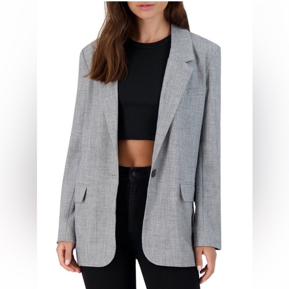 BB Dakota | Making Moves Blazer | Grey | XS